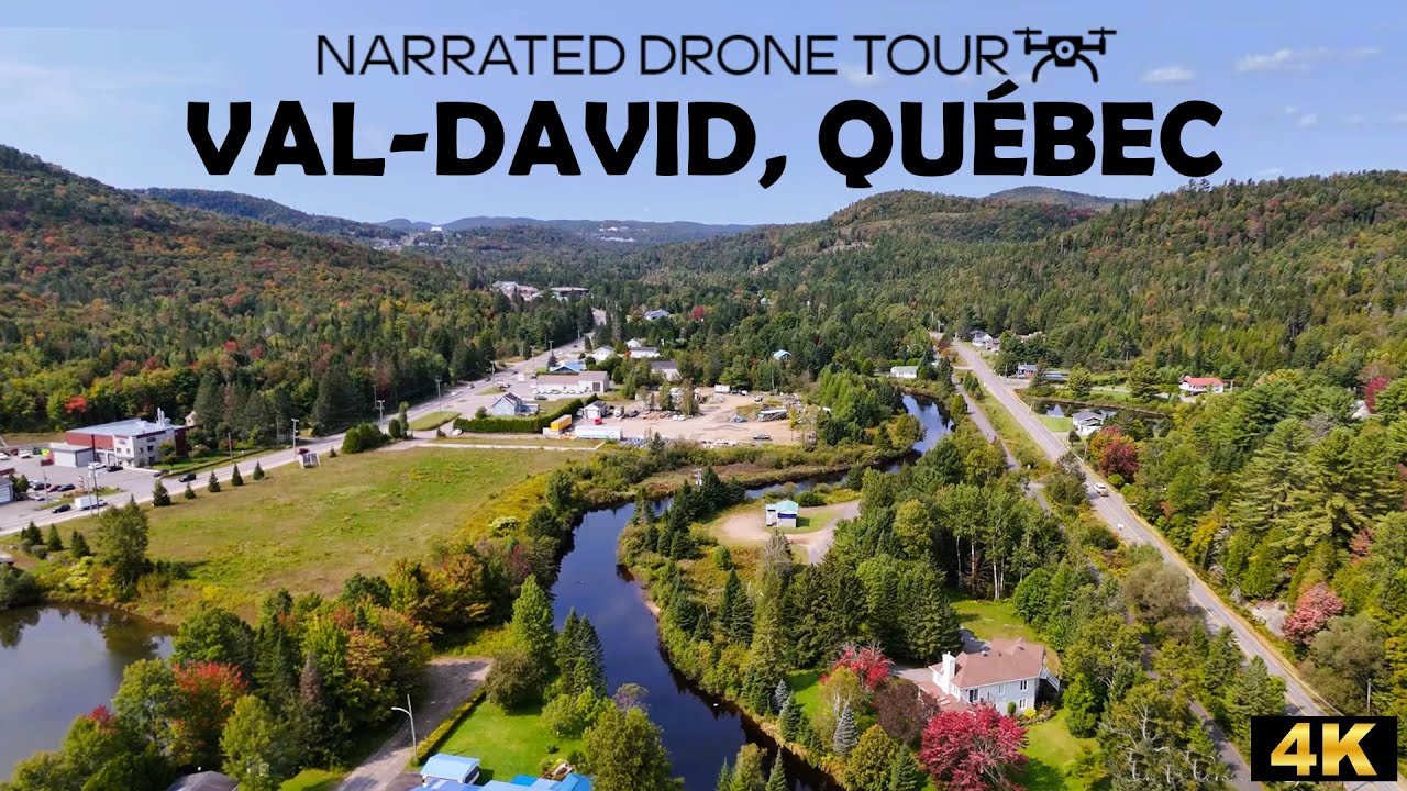 ⚜️ 🏔️ Val-David, Québec 🚁🍁4K Drone