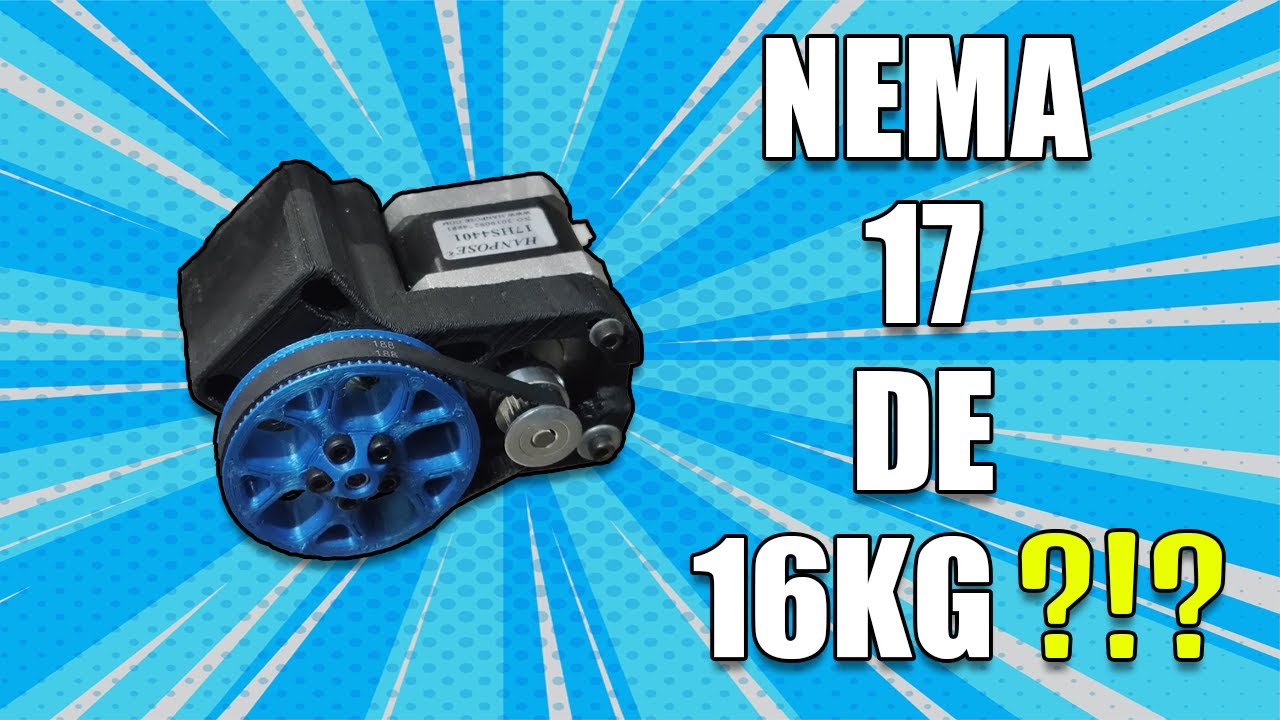 Router CNC - Nema 17 de 16kg???
