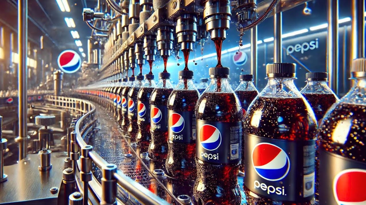 C&Oacute;MO se HACE la PEPSI COLA | PROCESO DE F&Aacute;BRICA🏭