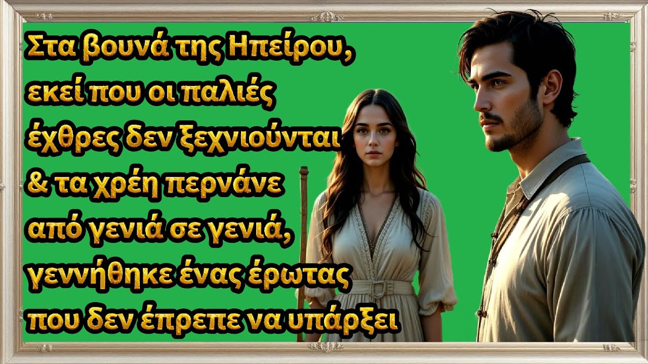 «Τους χώρισαν  με  μίσος, τους ένωσε η φυγή – Ένας απαγορευμένος έρωτας στην Ήπειρο»
