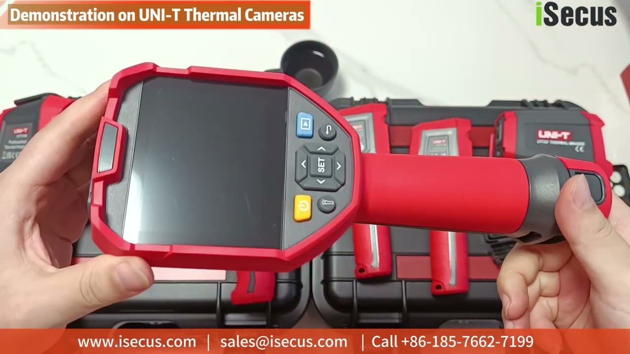 UNI-T Handheld Thermal Cameras UTi32 UTi120MS UTi712S UTi160S UTi260B UTi720E UTi730E Demonstration