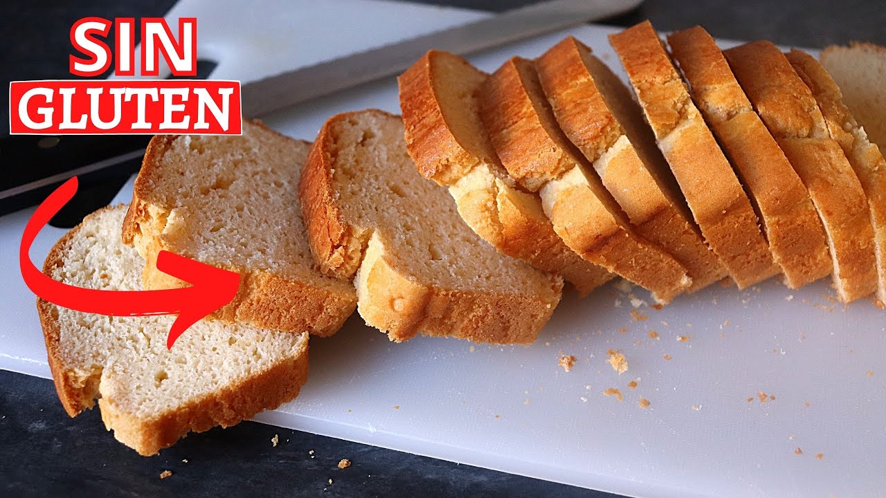 PAN  de molde  SIN GlUTEN !!SIN LACTOSA!!(Extremadamente Fácil)