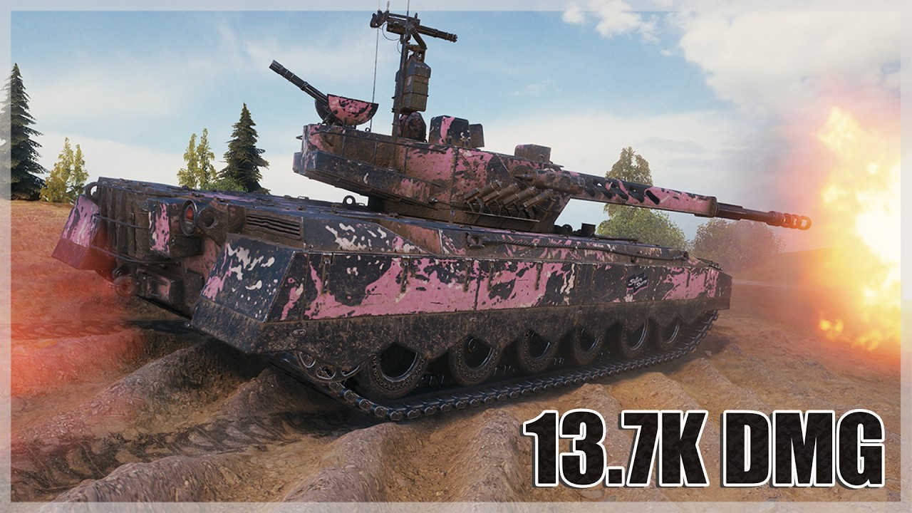 Ares 90 - 13.7К УРОНА 6 ФРАГОВ - World of Tanks
