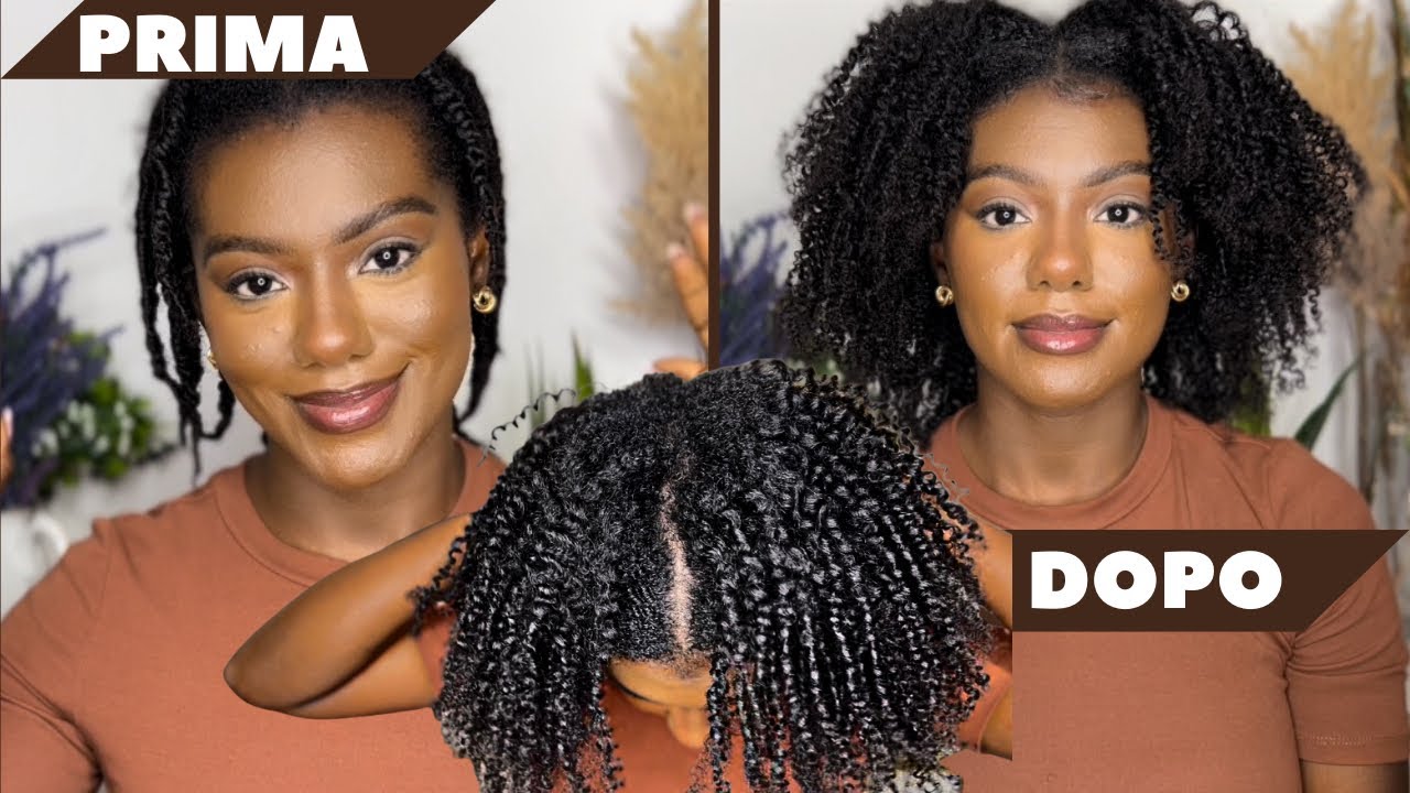 DEFINIZIONE CAPELLI RICCI AFRO | 3 STRAND TWIST- OUTS TUTORIAL