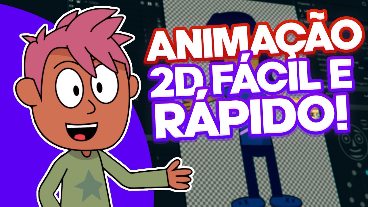 Como fazer Anima&ccedil;&atilde;o 2D F&aacute;cil e R&aacute;pido com este Programa!