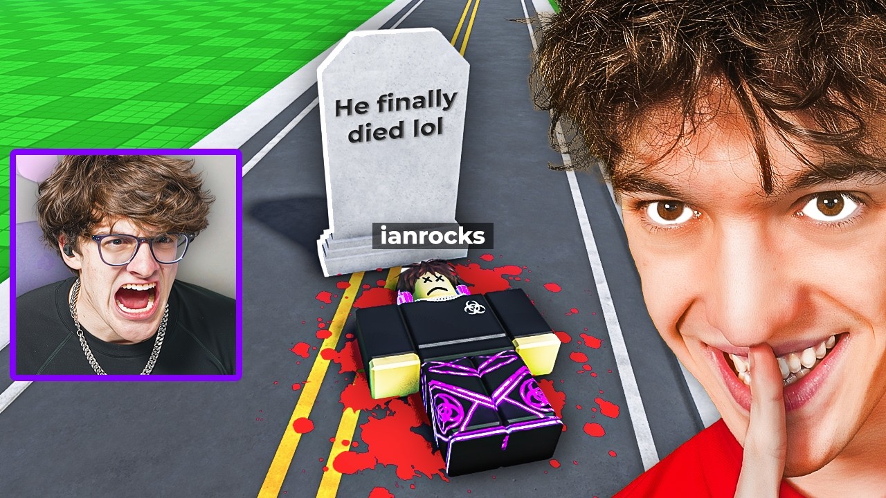 Trolling My BEST FRIEND with a HATER ACCOUNT In Roblox..