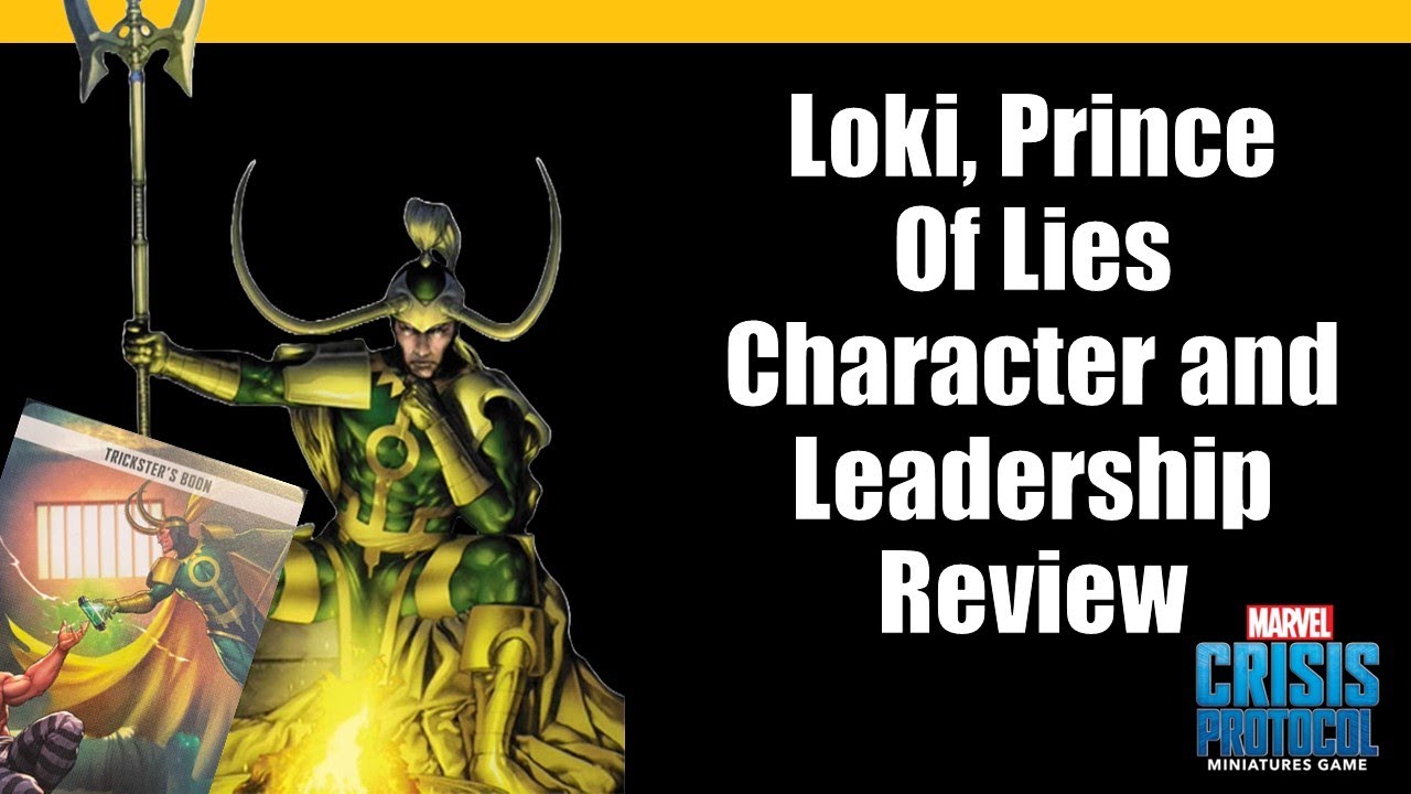 Loki, Prince of Lies Character Review for Marvel Crisis Protocol