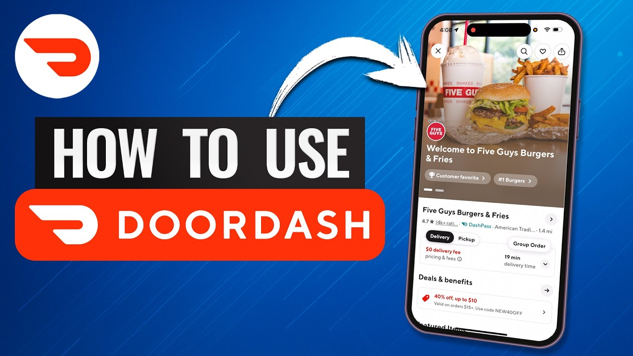 Как использовать DoorDash — полное руководство для начинающих