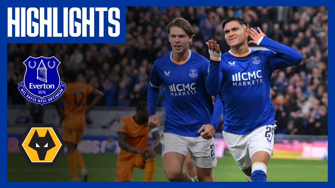 EVERTON v WOLVES | Carabao Cup highlights