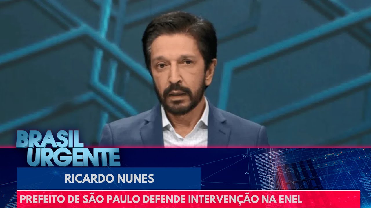 Prefeito de S&atilde;o Paulo defende interven&ccedil;&atilde;o na Enel | Brasil Urgente