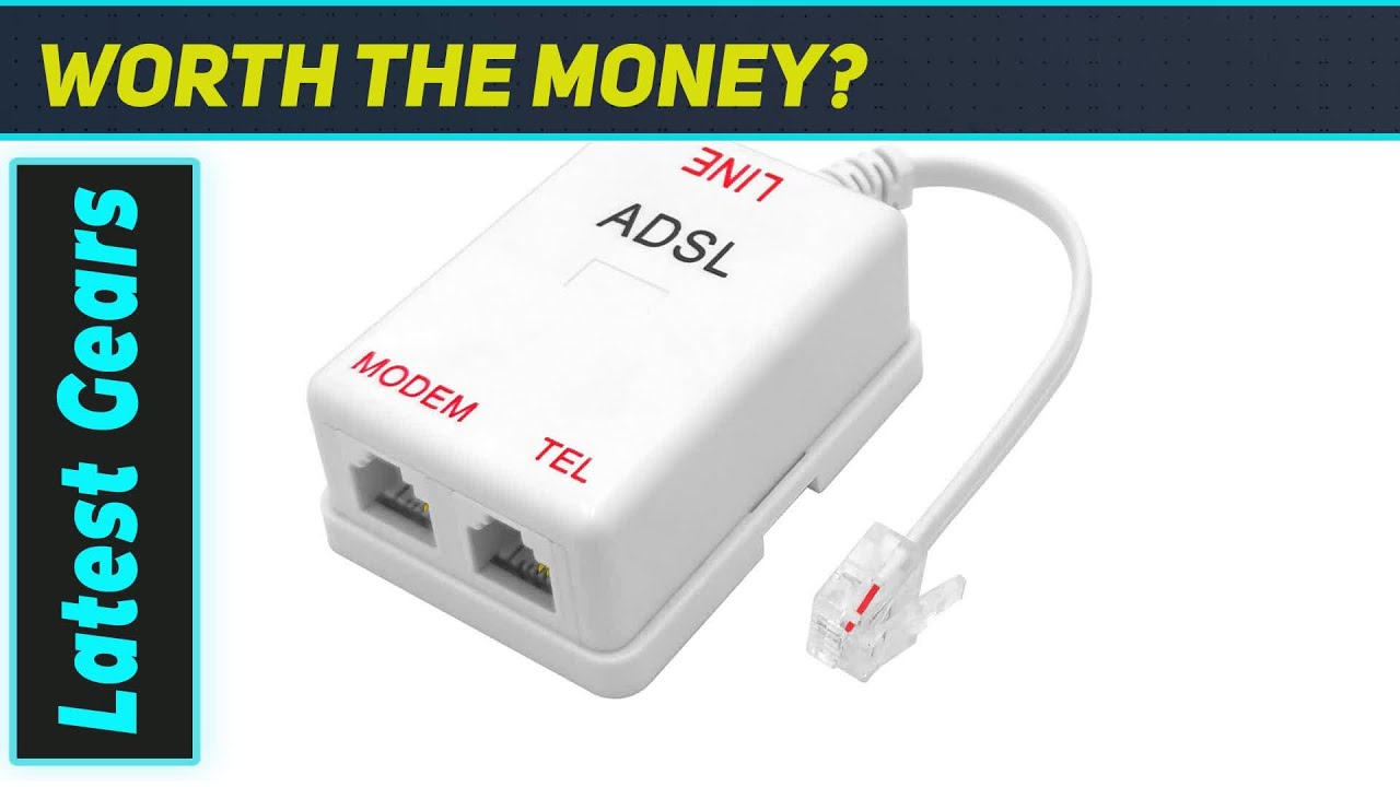 NECABLES DSL Filter Splitter: Best 6-Inductor for Clear Calls & Fast DSL