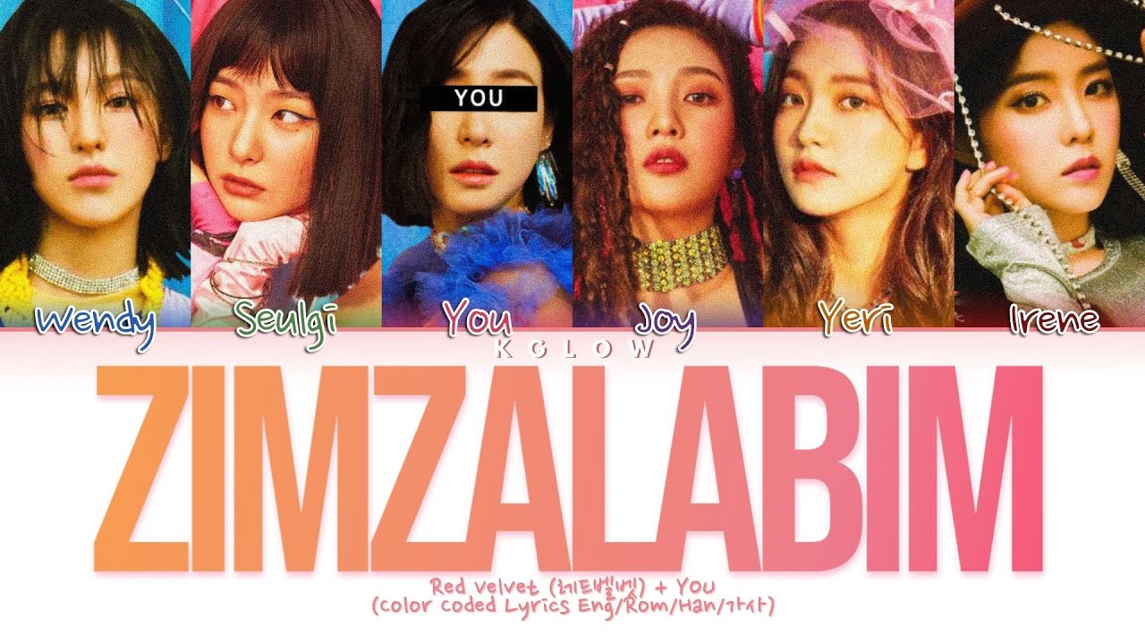 [Karaoke] RED VELVET (레드벨벳) "ZIMZALABIM" (Color Coded Eng/Han/Rom/가사)(6 Members)