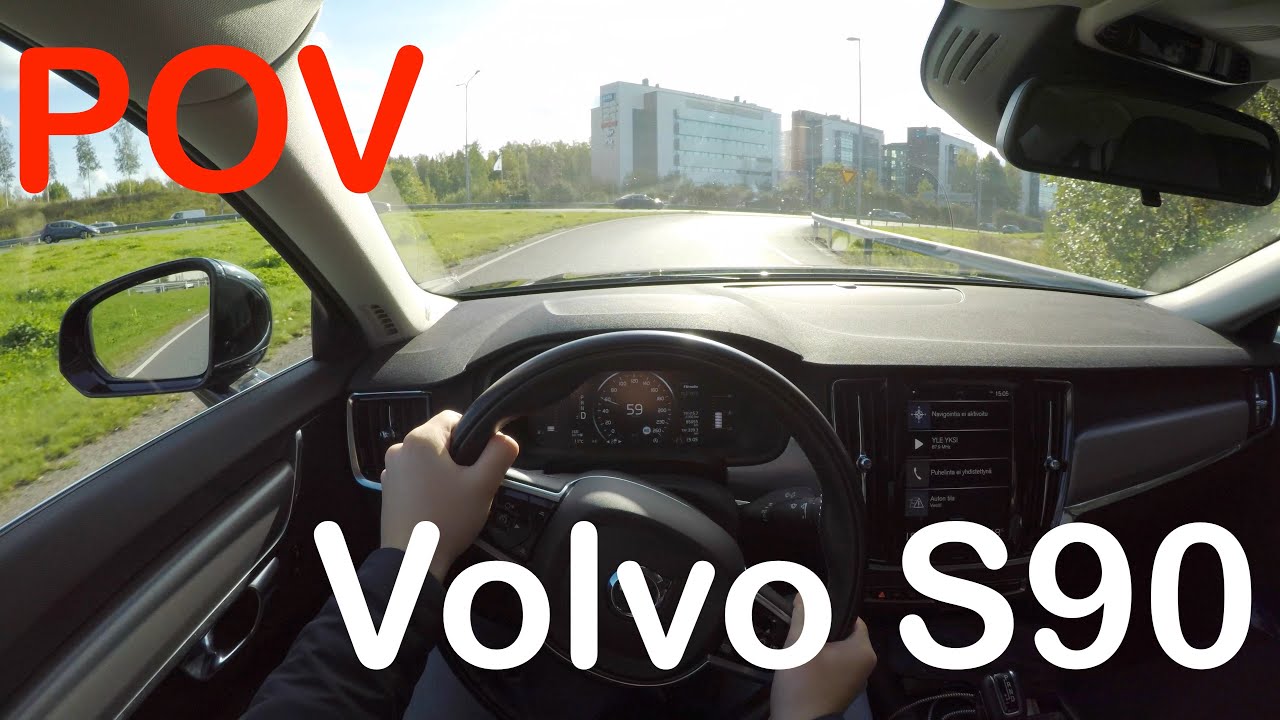 POV Volvo S90 D3 Autumn Day Drive + Quick Review - PointOfViewCars