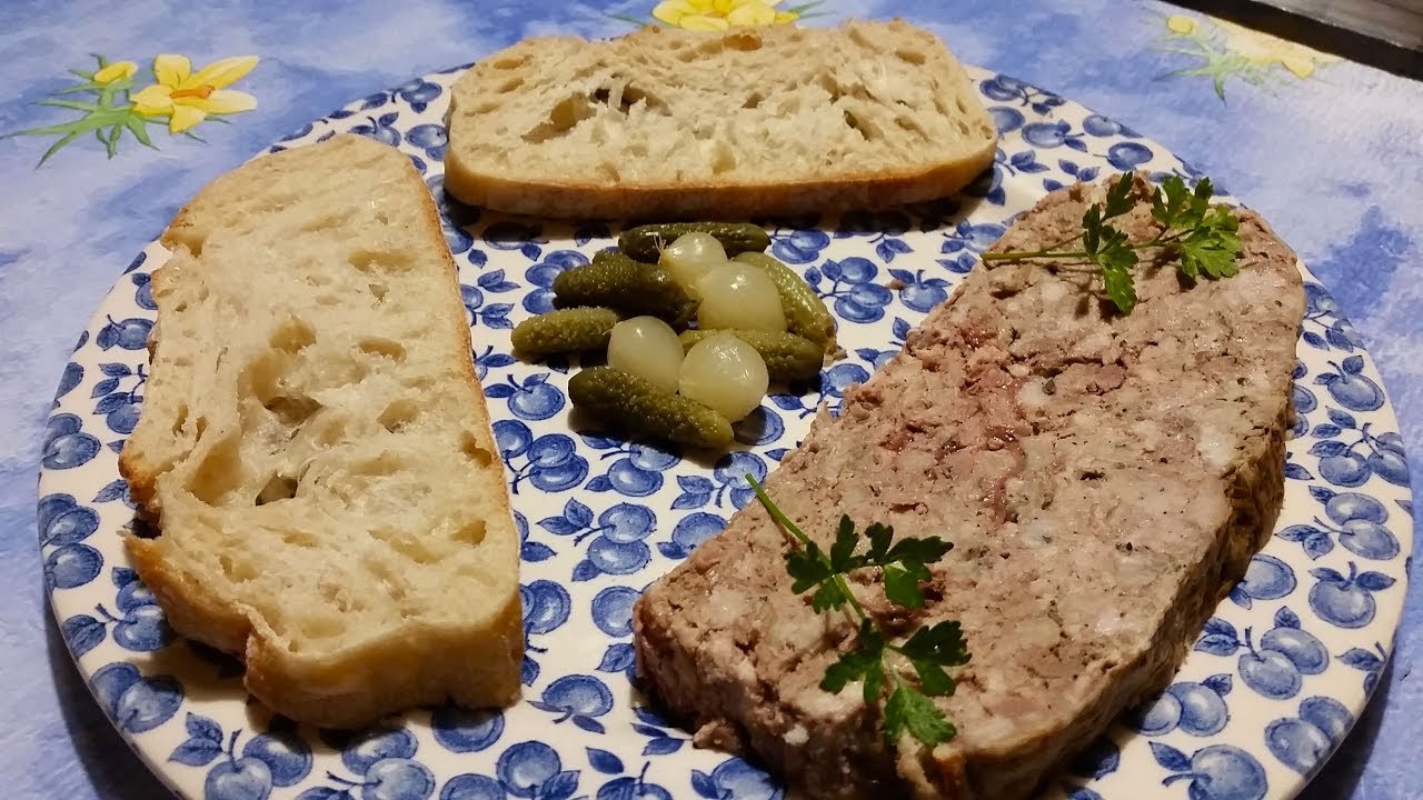 Recette pâté de campagne de Sacha