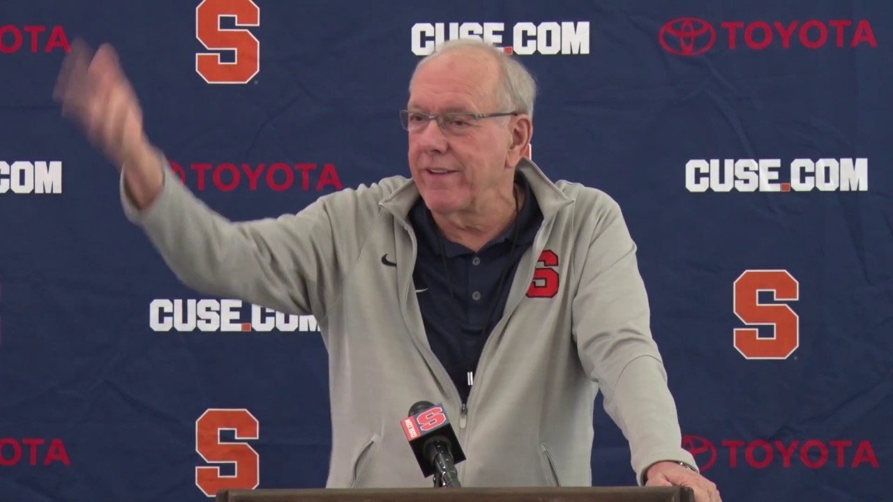 Boeheim Press Conference | NCAA Selection