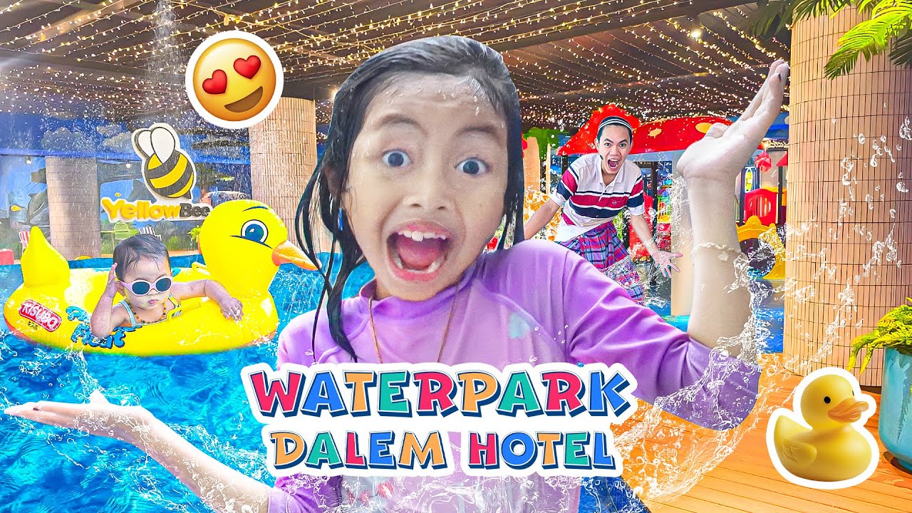 LEIKA BERENANG DI HOTEL MEWAH 😍 DAPAT CHALLENGE DARI AYAH, BISA NGGAK YA?