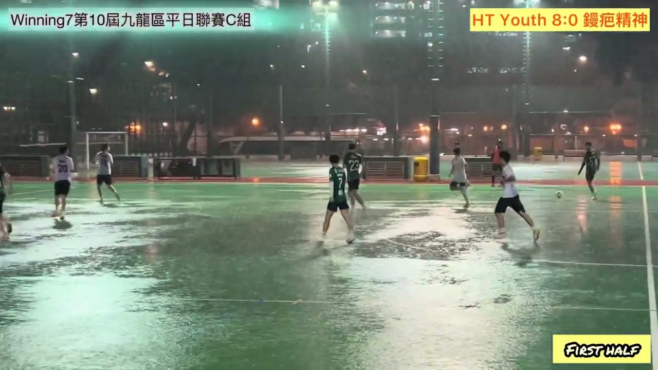 Winning7第10屆平日聯賽C組: HT Youth vs 鏝疤精神（全場比賽精華）
