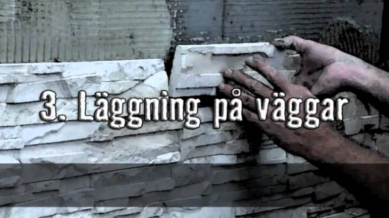Klimex att sätta dekorativ sten (lång version)