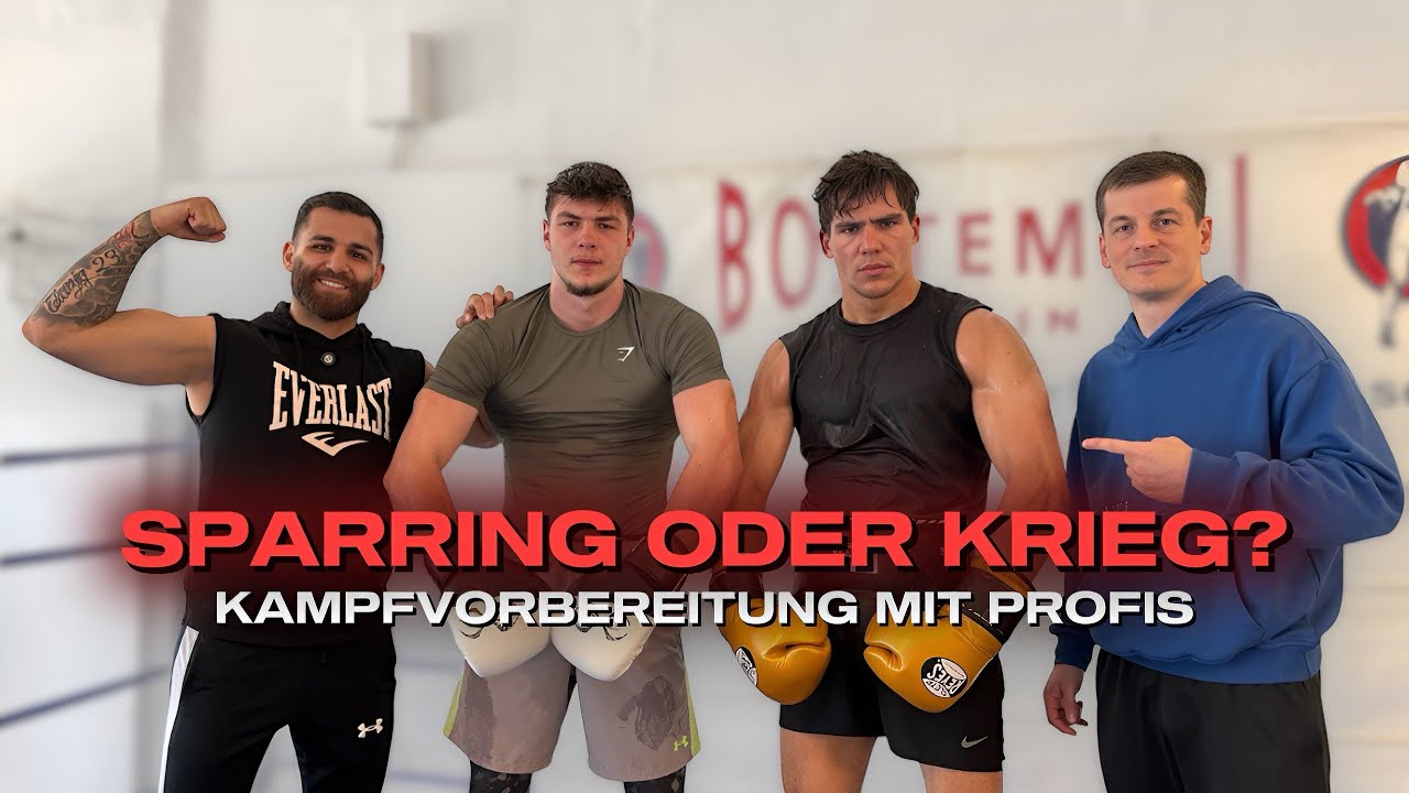 TRAINING oder KRIEG?! SPARRING mit Emilio Alvarez eskaliert vor Profi-Debüt! | Zeynel Elbir