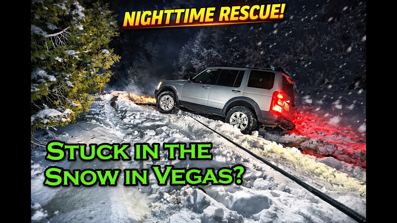 Stuck in Nevada Snow Storm!