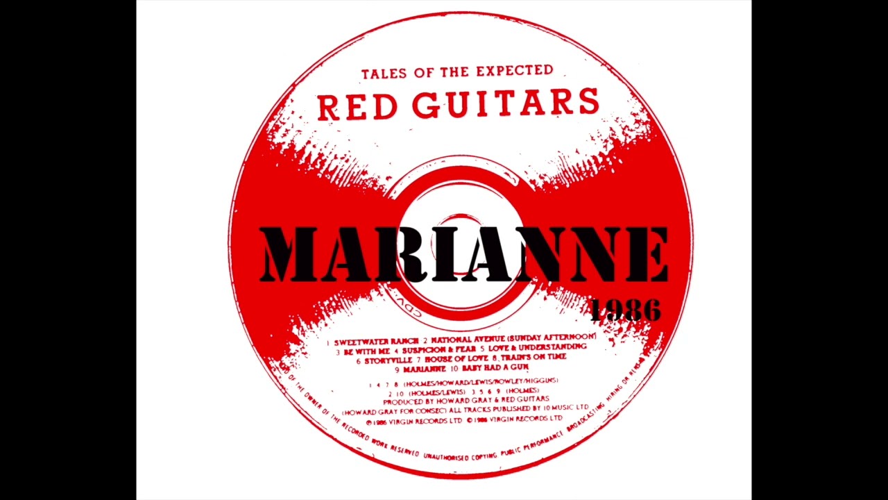 Red Guitars  Marianne (Virgin Records, 1986)