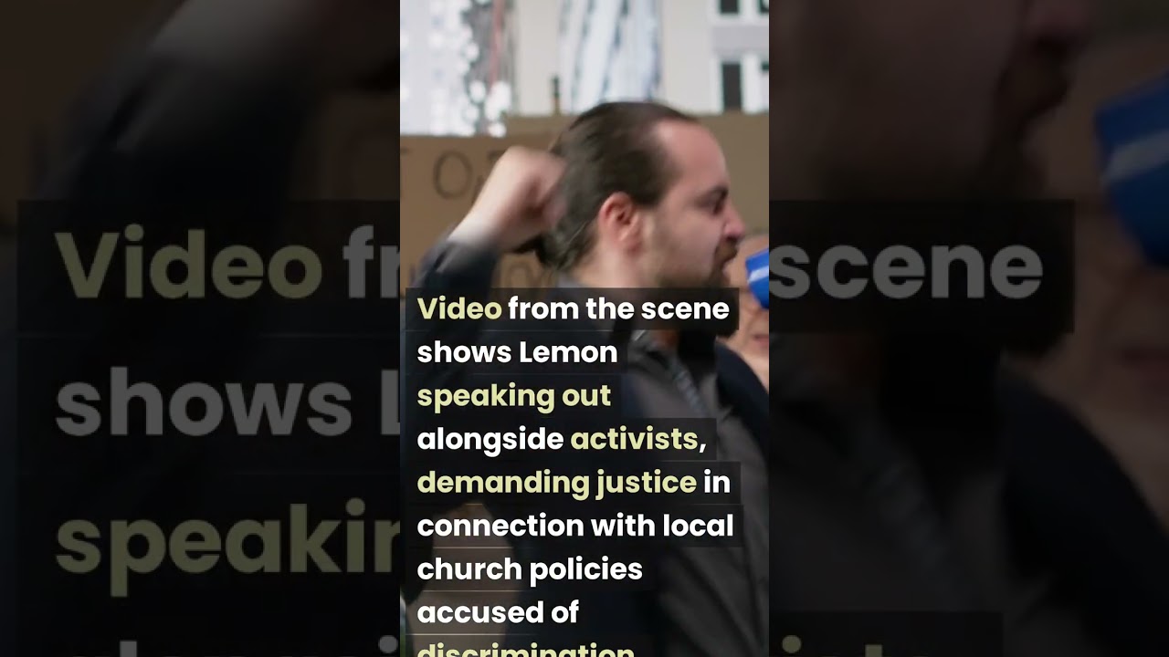 Дон Лемон, арестованный во время протеста в церкви, обвиняется по федеральным статьям.