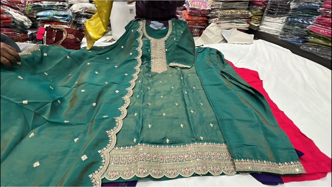 Chickpet Bangalore wholesale designer kurti sets|| single piece courier available 