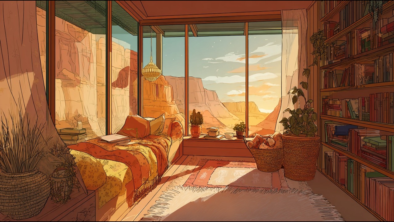 Warm 🎧Chill Vibes 🌄for Study / Relax / Work 📚 ~ Lo-fi Beats 🏜