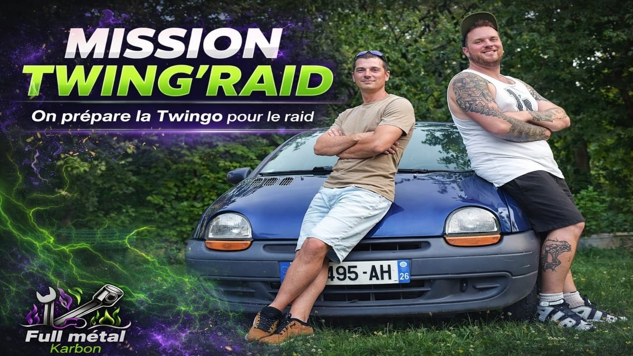 DEBUT de la MECANIQUE sur la TWINGO pour le MAROC. TWING'RAID 2026