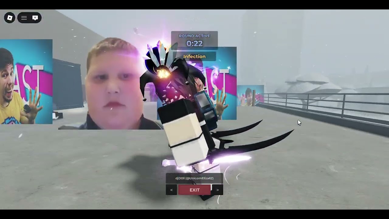 Играем в Evade в роблоксе