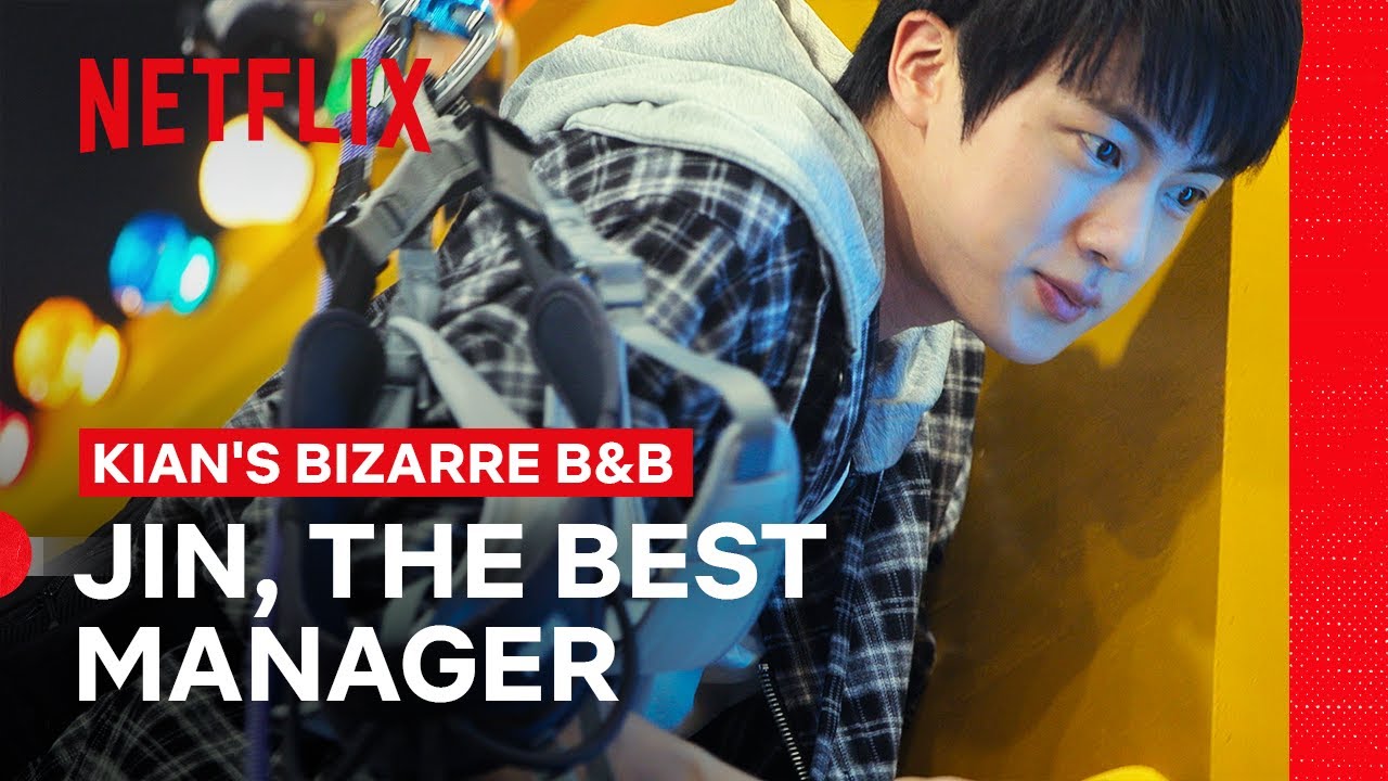 The Coolest Moments of Manager Kim Seokjin | Kian’s Bizarre B&B | Netflix Philippines
