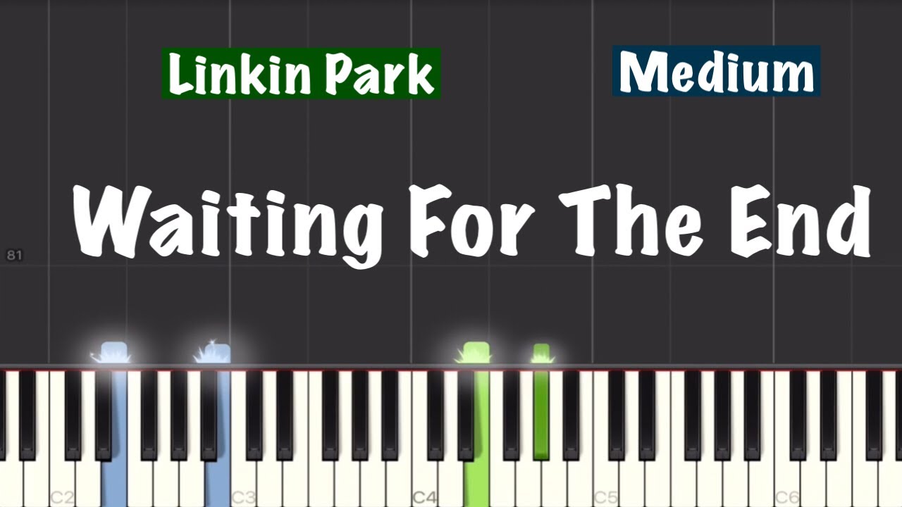 Linkin Park - Waiting For The End Piano Tutorial | Medium
