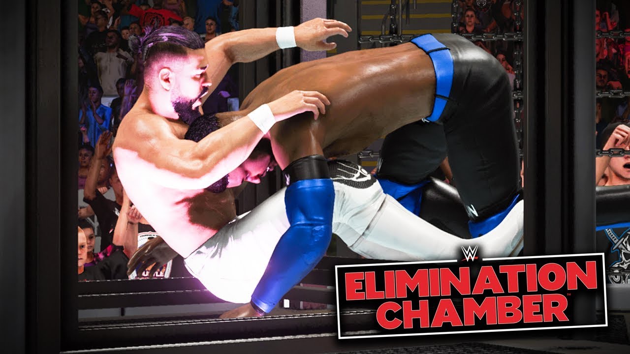 WWE CHAMPIONSHIP MATCH!! ELIMINATION CHAMBER!! | WWE 2K19 My Career Mode Ep #26