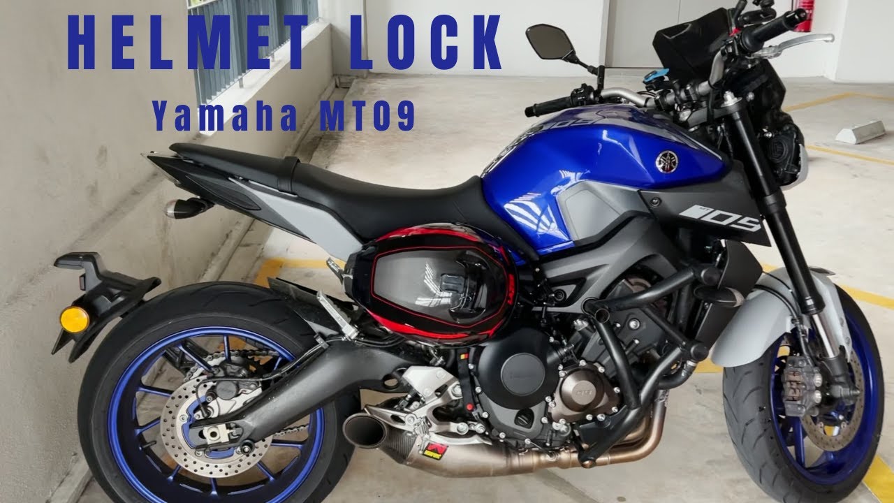 How To Make A Helmet Lock For Yamaha MT09 | 如何制作一个头盔锁 |