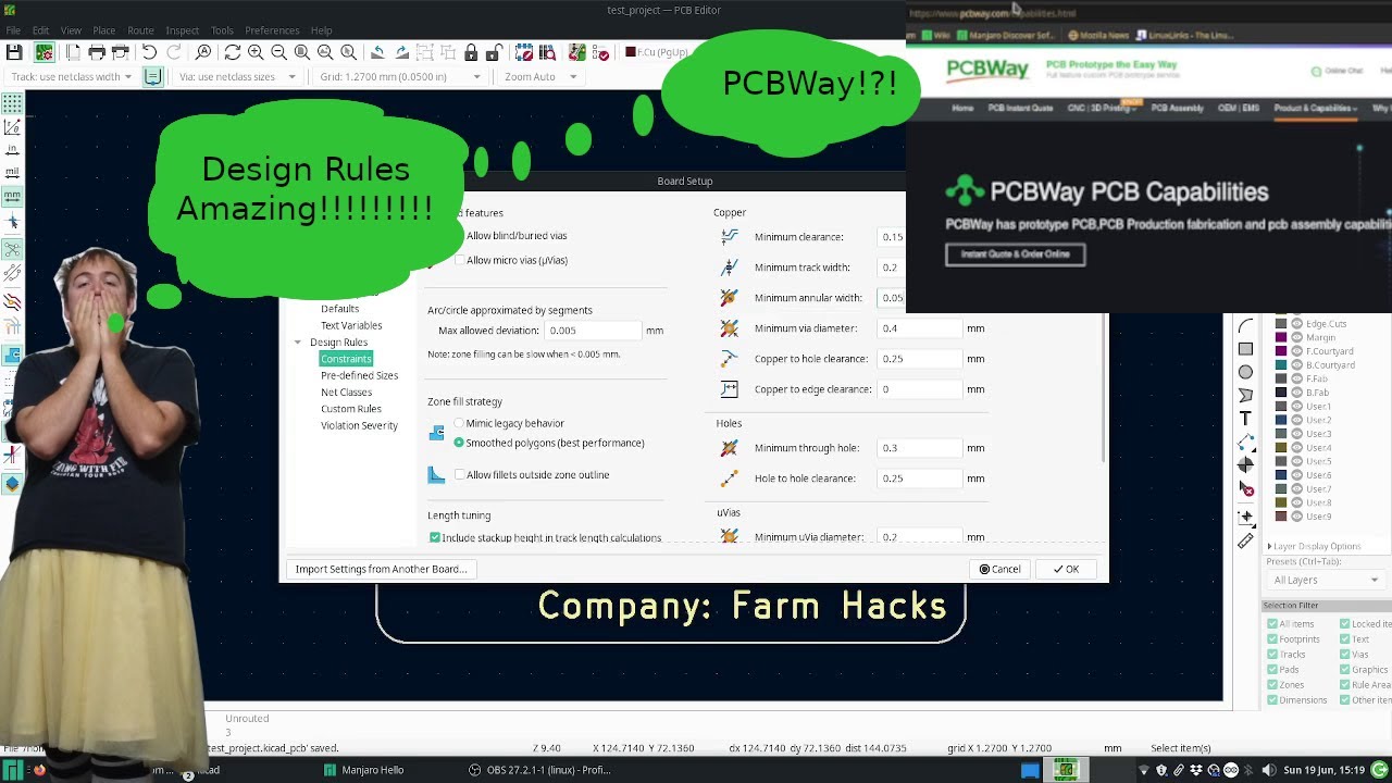 KiCad 6: Design Rules and Net Classes