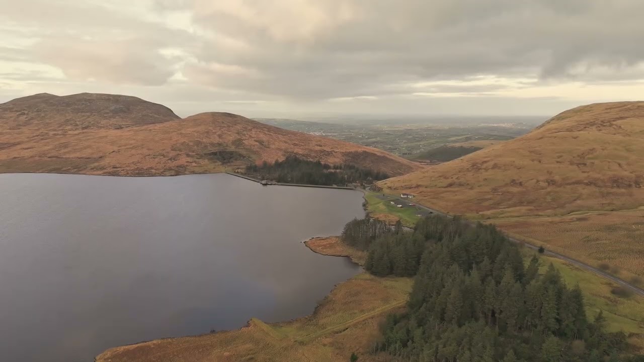 Mourne mountains and Newcastle 