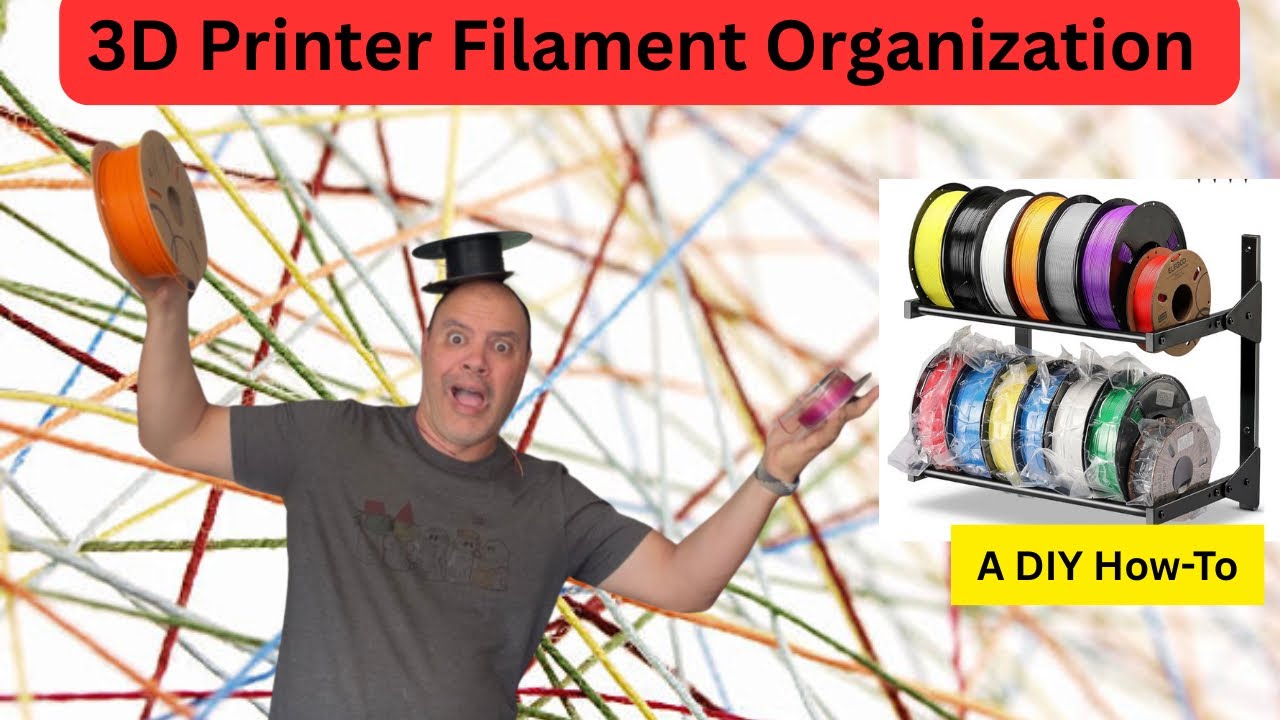 3D Printer Filament Organization