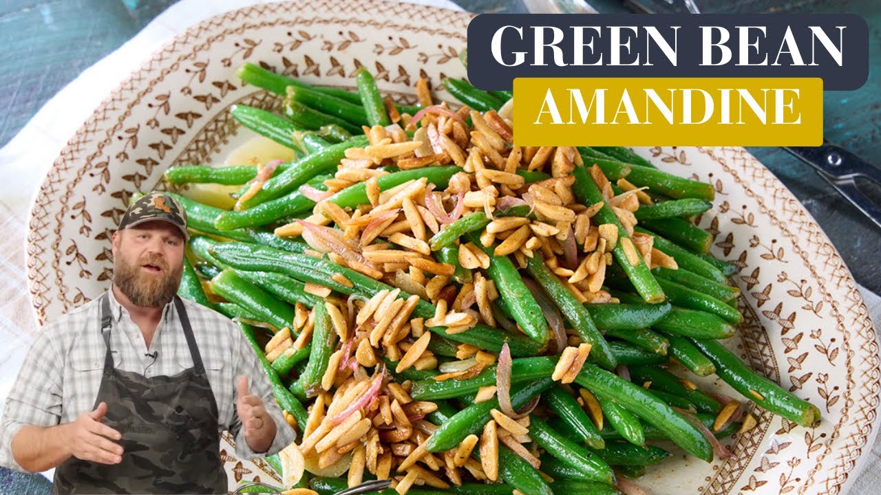 How to Make Classic Green Bean Amandine | Easy French Side Dish 🌿🍽️