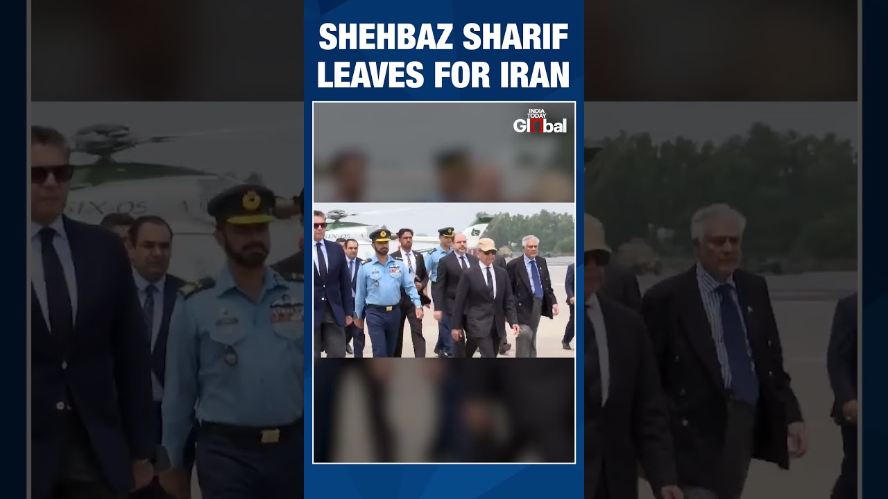 Pakistan PM Shehbaz Sharif Departs For Tehran To Attend Ayatollah Ali Khamenei's Funeral