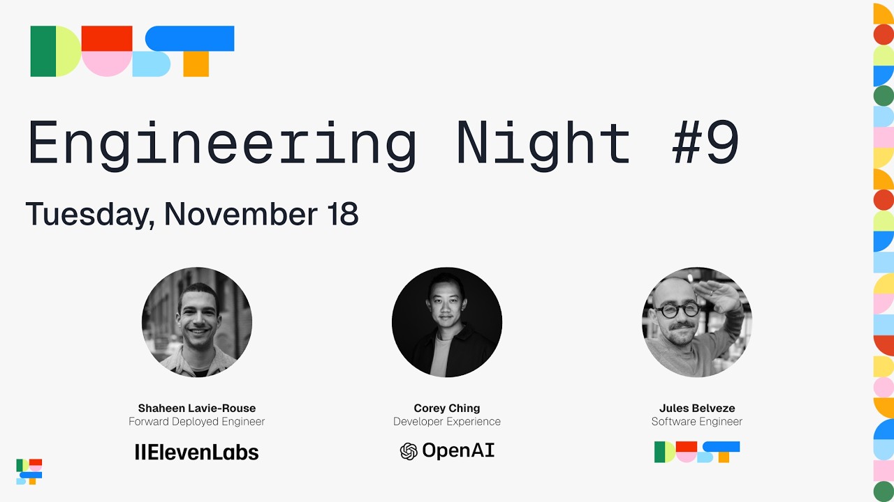 Engineering Night #9 -- SF -- Nov. 18, 2025