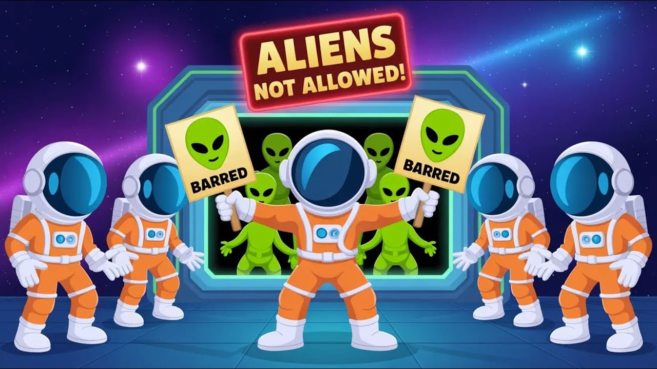 Aliens Not Allowed on Earth! 👽🚫 Astronauts Stop the Invasion #viral #shorts #shortsfeed#youtube