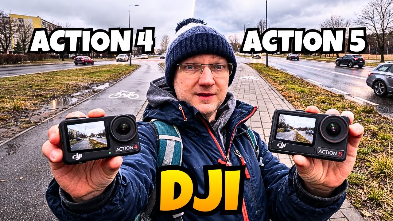 DJI Action 4 czy DJI Action 5 ? - Kt&oacute;rą wybrać w 2026 roku ? - Nagrywam w 4K 60 fps 