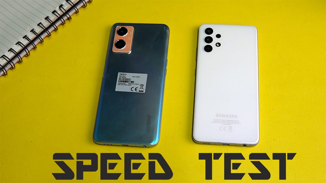 Oppo A96 Vs Samsung Galaxy A32 - Which smartphone is the fastest?