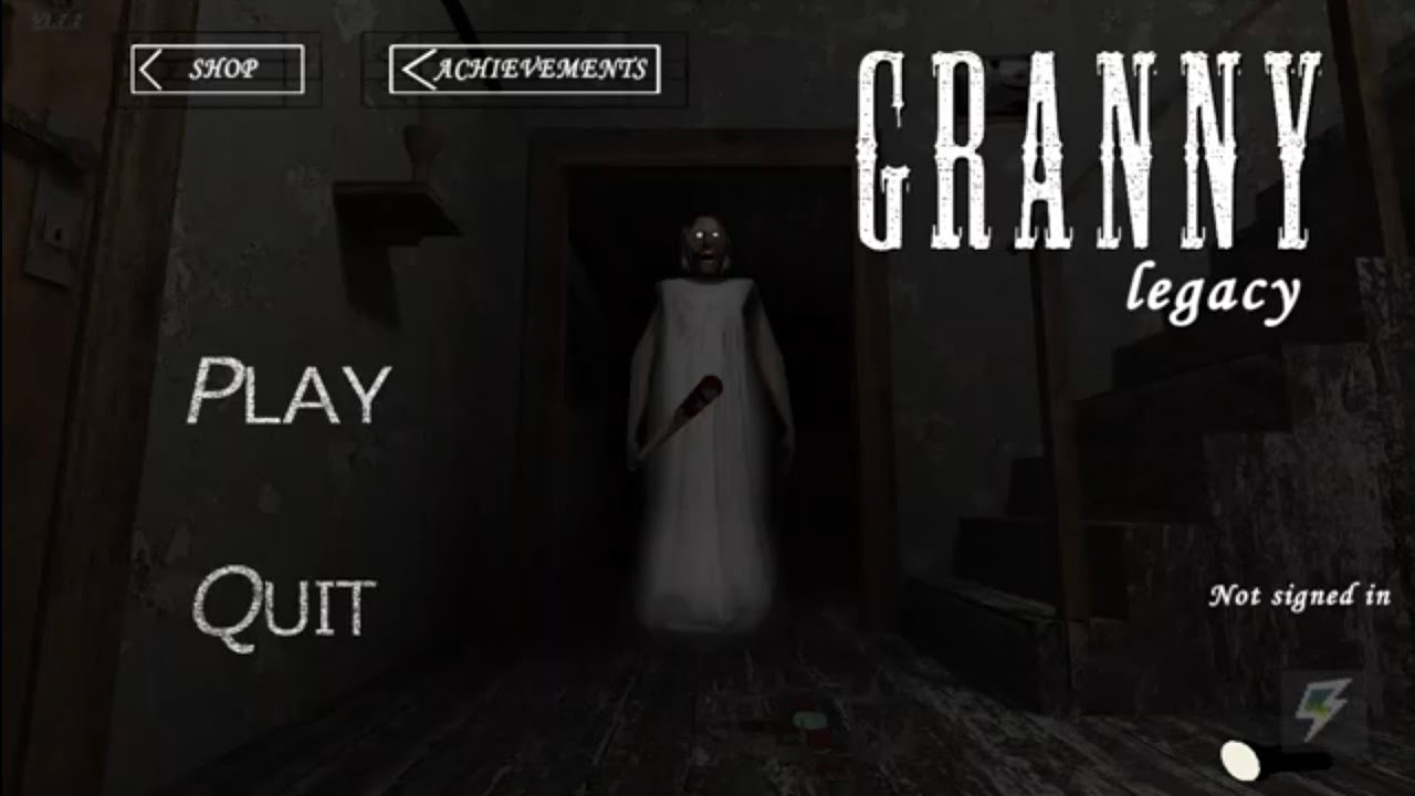 Проходим Granny legacy на экстриме через паучиху с дедом