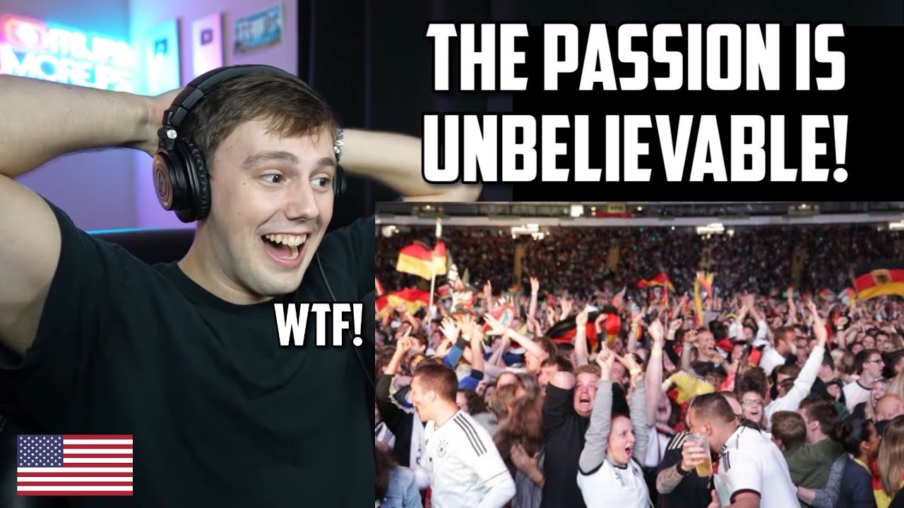 American Reacts to the Best Crowd Reactions after a Goal