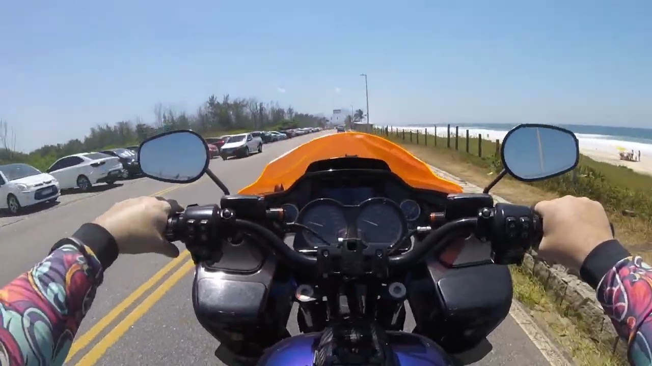 Sunny Day, Rio Ride my Harley