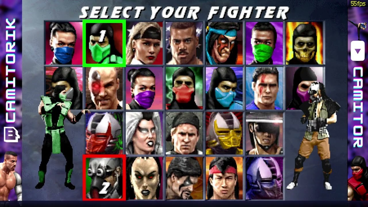 CAMITOR VS RANDOM FT-10 | Фришка с рандомом | #umk3online #umk3 #mktonline #retro #retrogaming