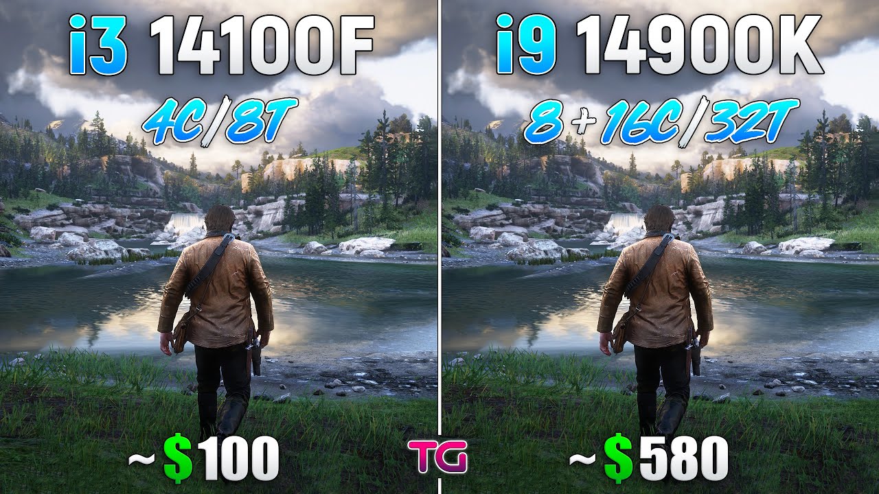 Core i3 14100F vs Core i9 14900K - How Big is the Difference?