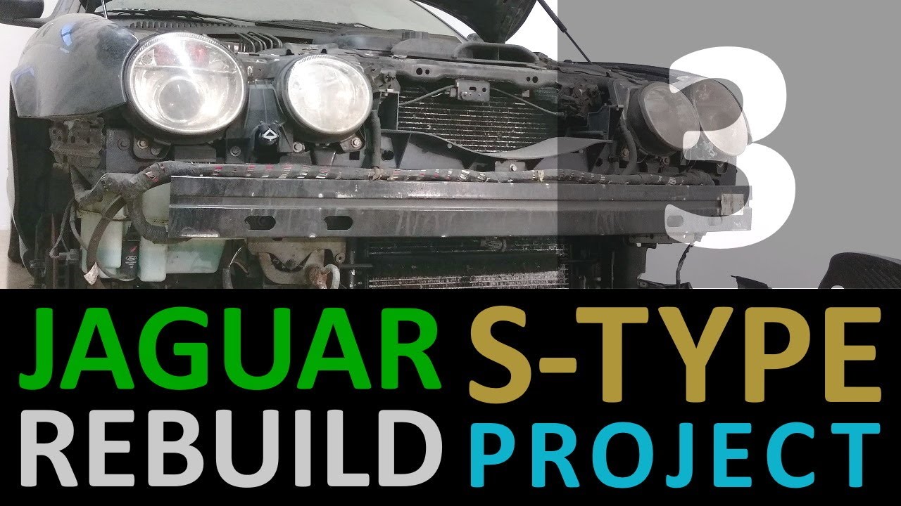 Реставрация Jaguar S-Type [3] Разборка ПЕРЕДНЕЙ КОНЦЕВОЙ ЧАСТИ