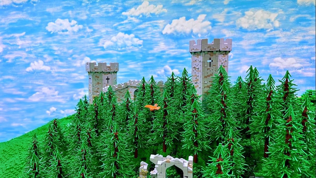 Baubeginn der Burg! - Bau einer Lego Stadt Teil 309.